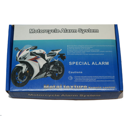 Motor Cycle Alarm System For Bike(Metal Texture Remote Control)